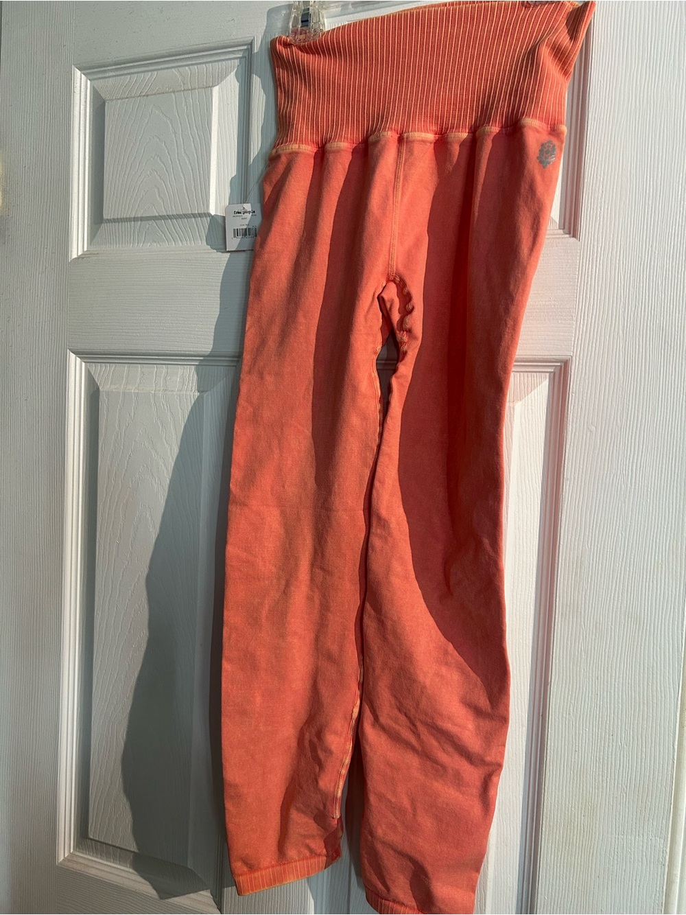 Free People Kids Coral Ribbed-Waist Leggings